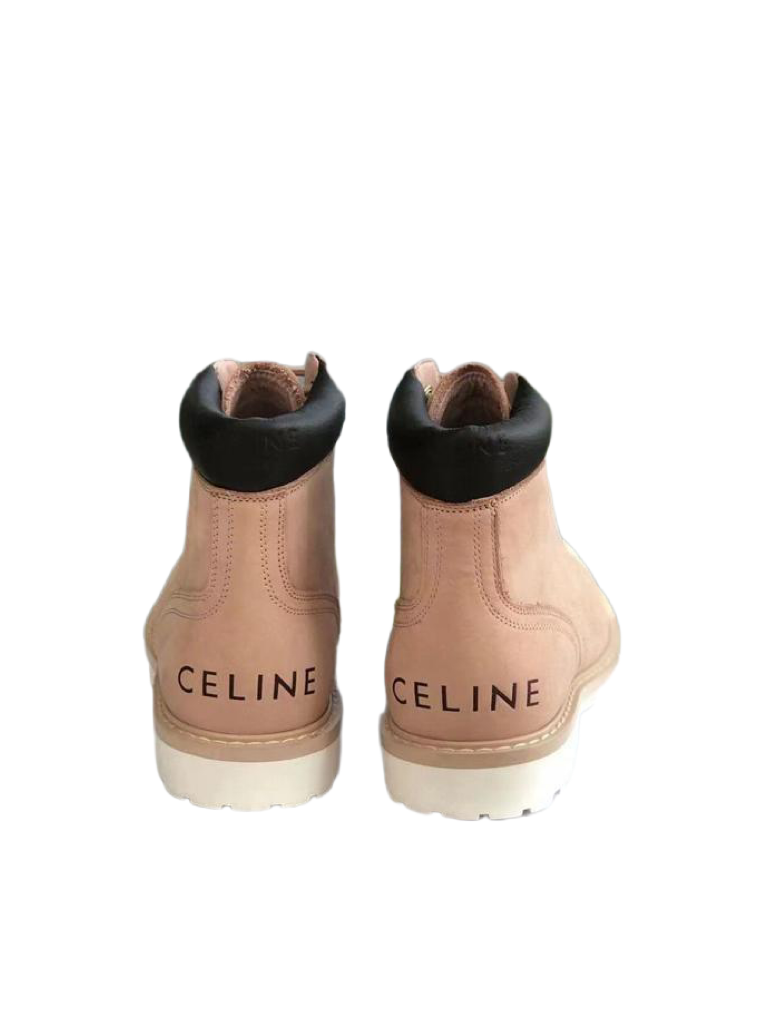 Ботинки Celine Kurt Розовые F