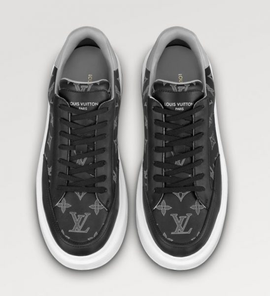 Кроссовки Louis Vuitton Beverly Hills Темно серые M