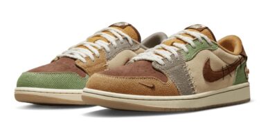 Кроссовки Nike Air Jordan Low Brown Voodoo Коричневые F