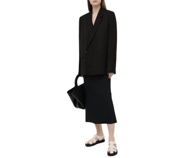 Сандали The Row Ginza Кремовые F