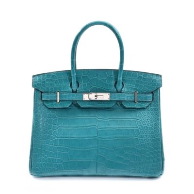 Сумка Hermes Birkin Бирюзовая N