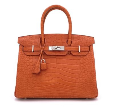 Сумка Hermes Birkin Оранжевая N