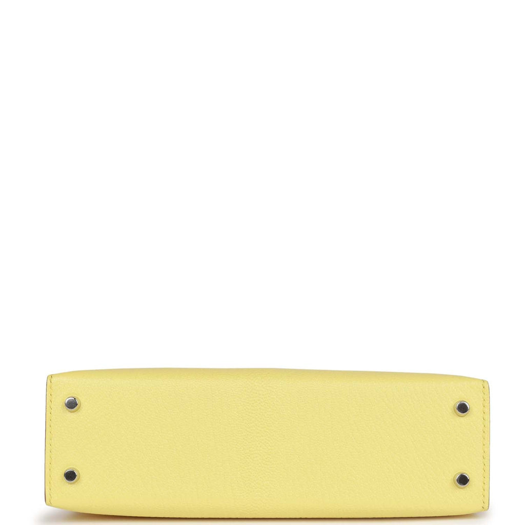 Сумка Hermes Kelly Mini Sellier Желтая N