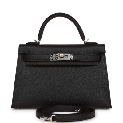 Сумка Hermes Kelly Mini Sellier Черная N