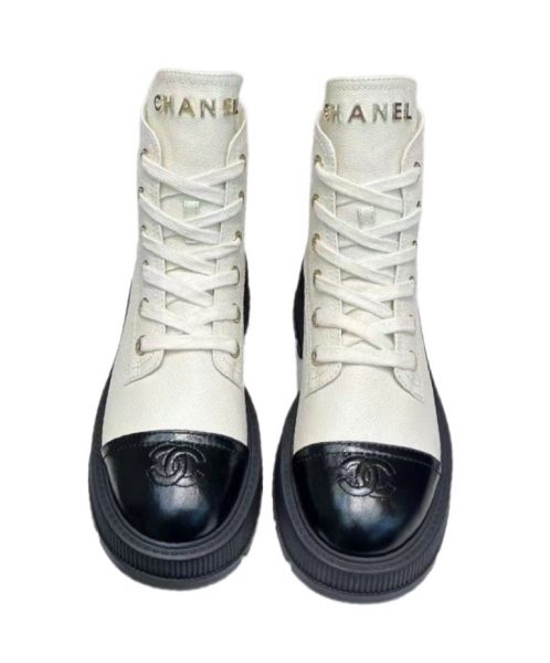 Ботинки Chanel Белые F
