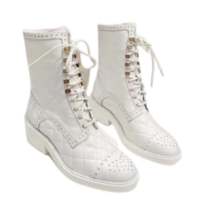 Ботинки Chanel Белые F