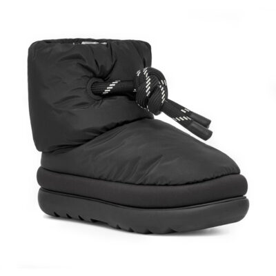 Ботинки Ugg Classic Maxi Short Black Черные F