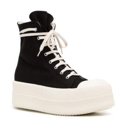 Кеды Rick Owens Drkshdw Double Bumper Черные F