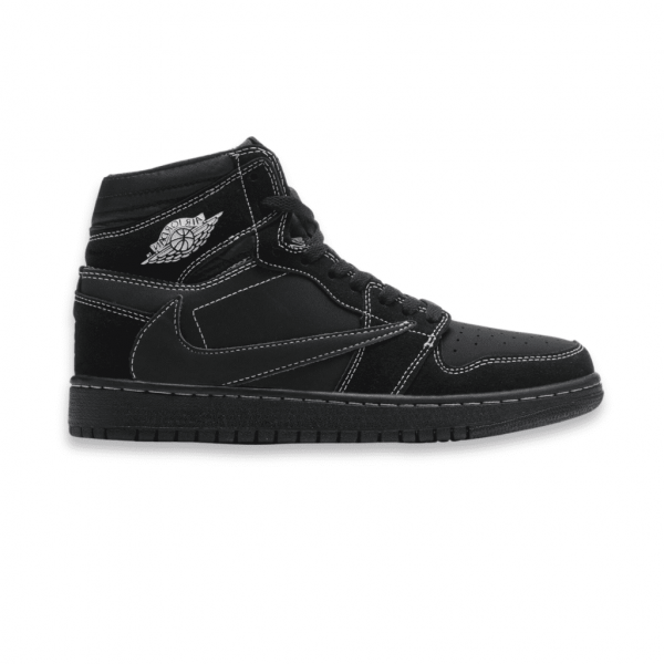 Кроссовки Nike Travis Scott X Air Jordan High Black Phantom Черные F