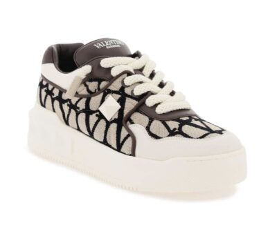 Кроссовки Valentino One Stud Xl Коричневые F