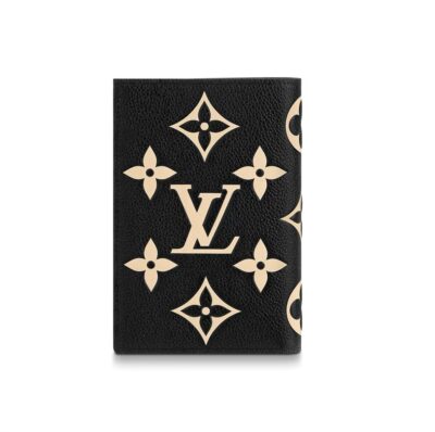 Обложка Louis Vuitton Monogram Empreinte Черная F