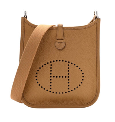 Сумка Hermes Evelyne Коричневая N