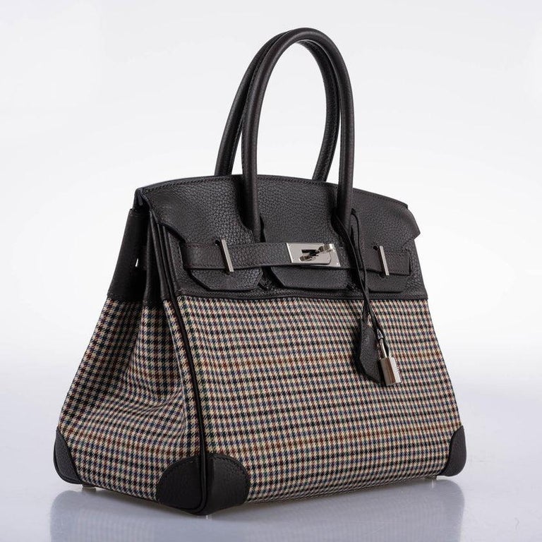 Сумка Hermes Quadrille Birkin Черная N