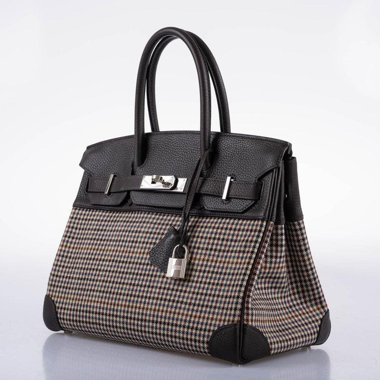 Сумка Hermes Quadrille Birkin Черная N