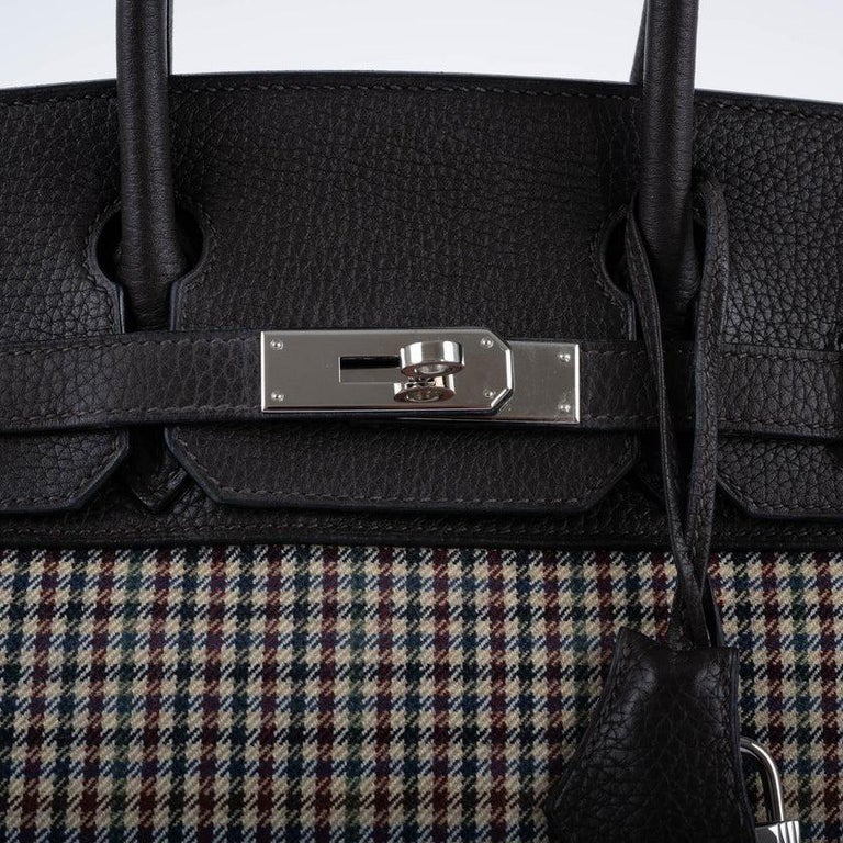 Сумка Hermes Quadrille Birkin Черная N