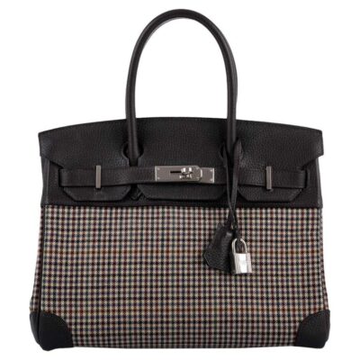 Сумка Hermes Quadrille Birkin Черная N