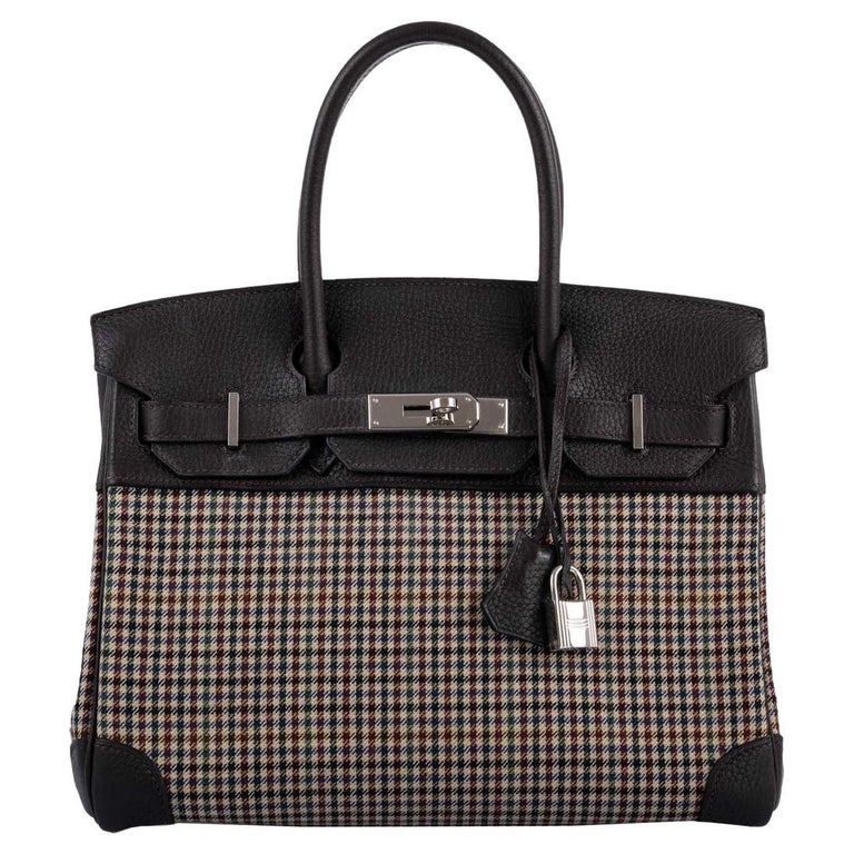 Сумка Hermes Quadrille Birkin Черная N