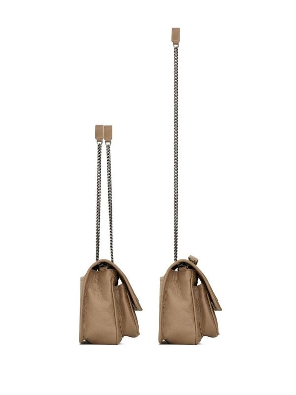 Сумка Saint Laurent Niki Бежевая N