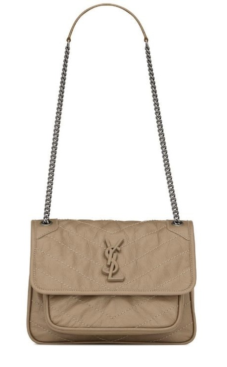 Сумка Saint Laurent Niki Бежевая N
