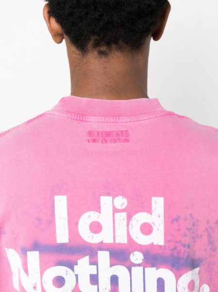 Футболка Vetements Розовая M