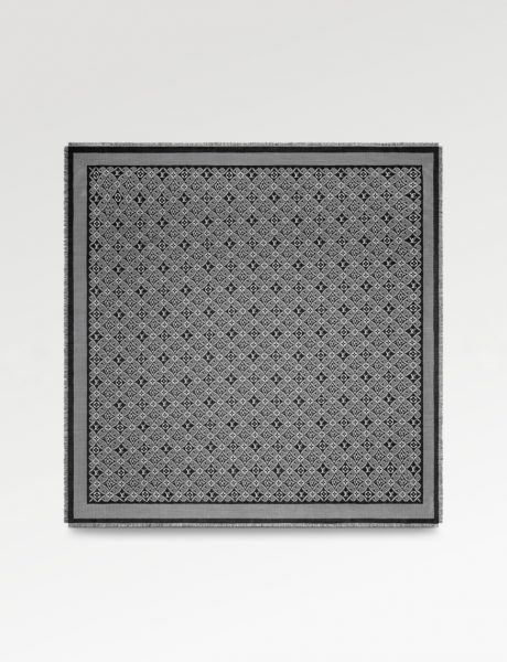 Шарф Louis Vuitton Monogram Since Серый F