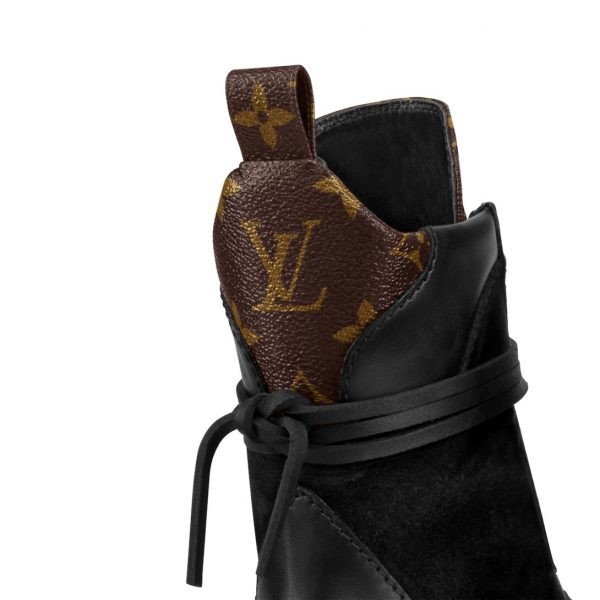 Ботильоны Louis Vuitton Laureate Темно коричневые F