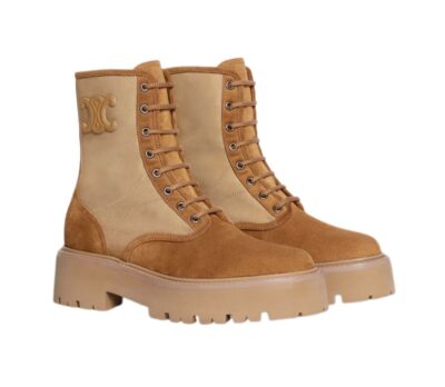 Ботинки Celine Klobibe Коричневые F