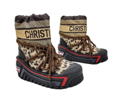 Ботинки Dior Apres ski Alps Коричневые F