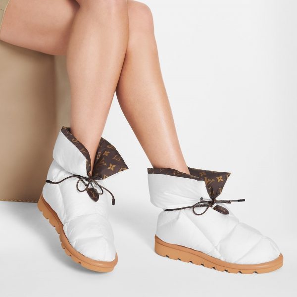 Ботинки Louis Vuitton Pillow Белые F