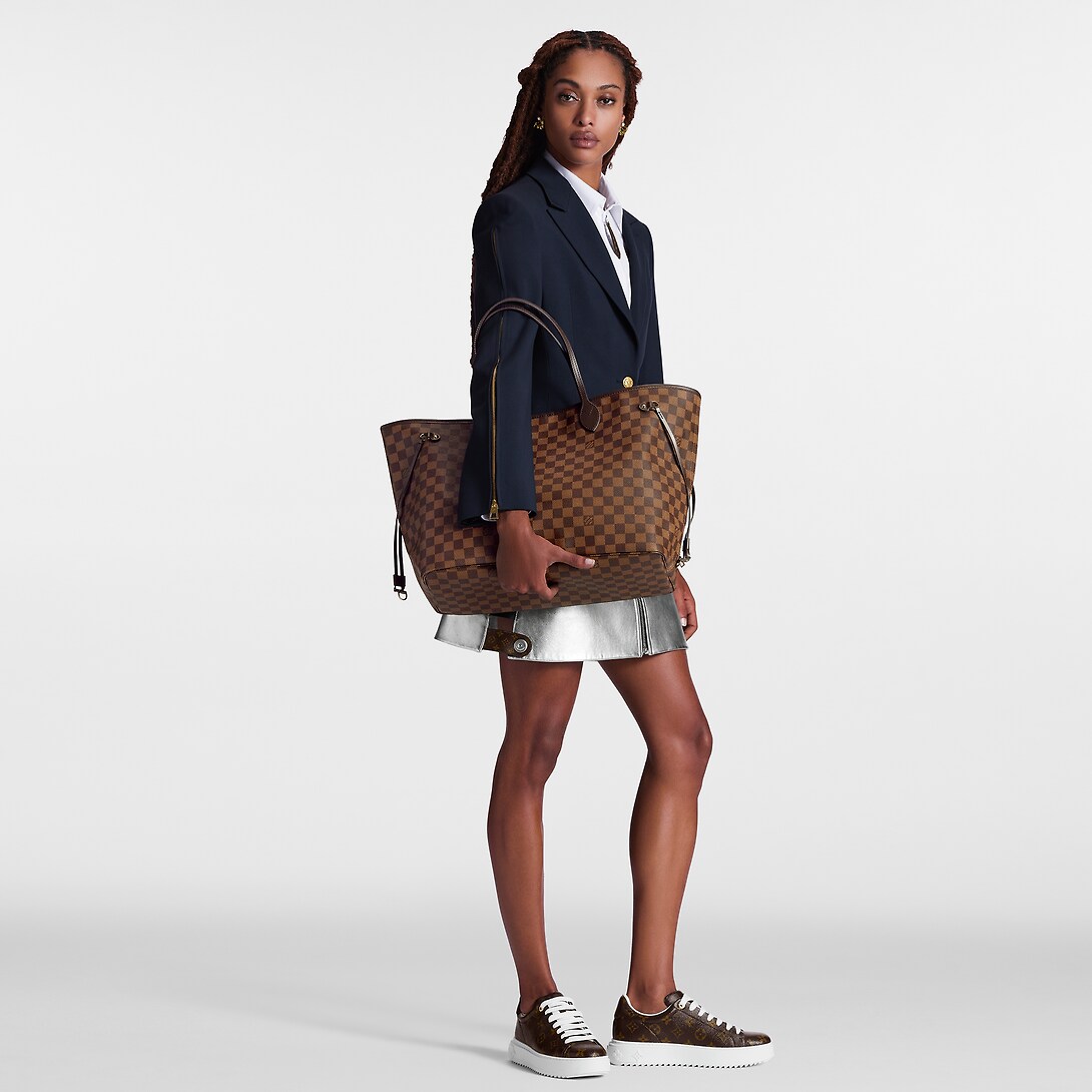 Кеды Louis Vuitton Time Out Коричневые F