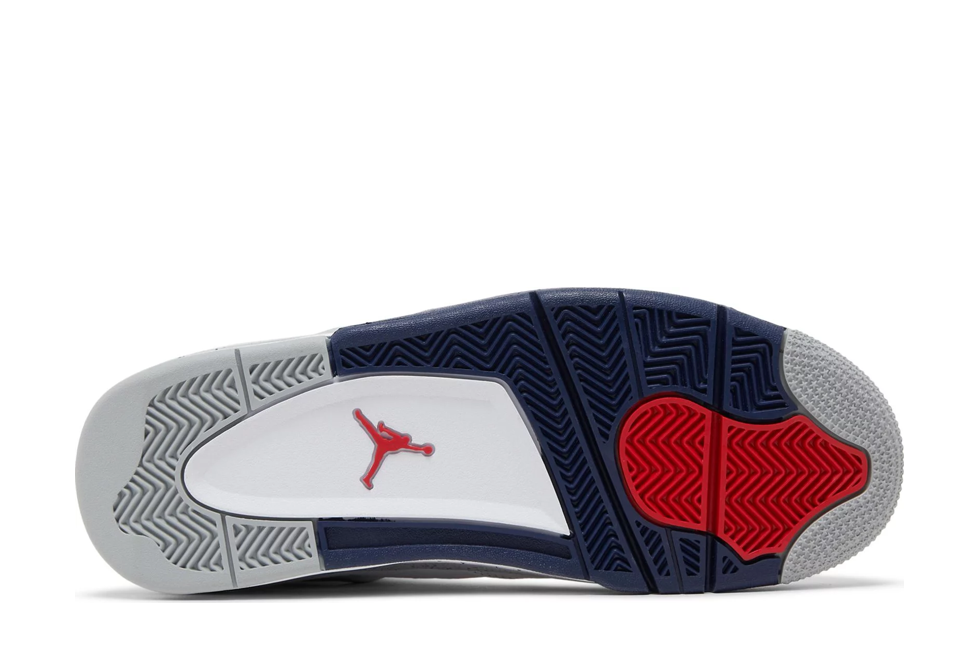 Кроссовки Nike Jordan Retro Midnight Navy Белые M