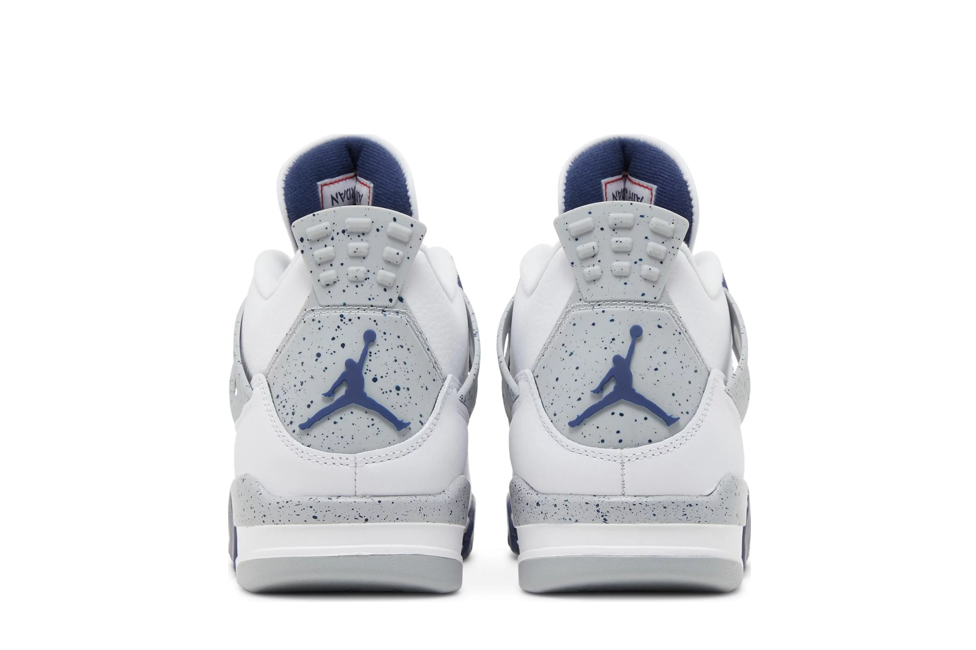 Кроссовки Nike Jordan Retro Midnight Navy Белые M