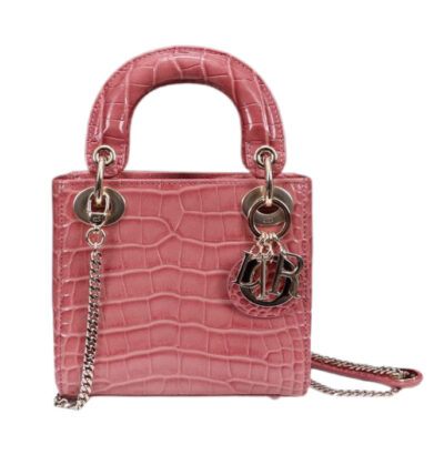 Сумка Dior Lady Розовая N