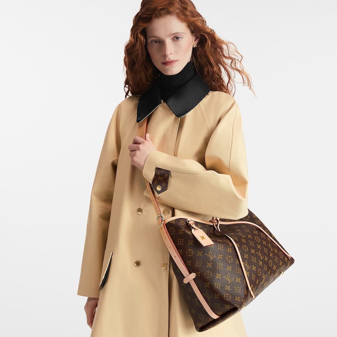 Сумка Louis Vuitton Carry All Mm Коричневая N