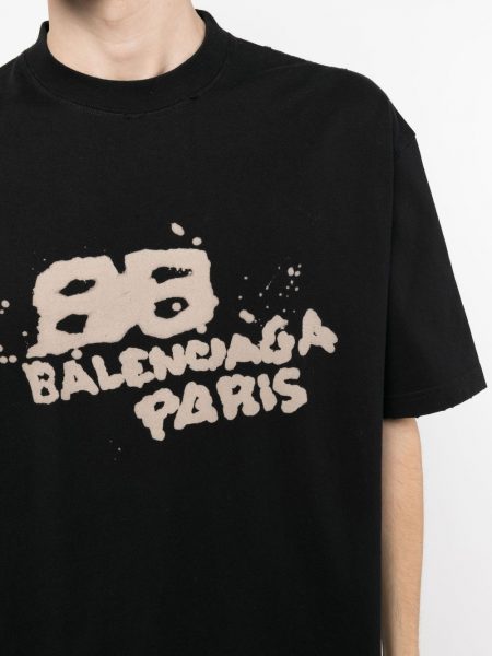 Футболка Balenciaga Черная F