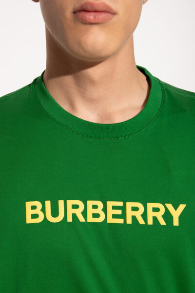 Футболка Burberry Letchford Logo Tee Зеленая M