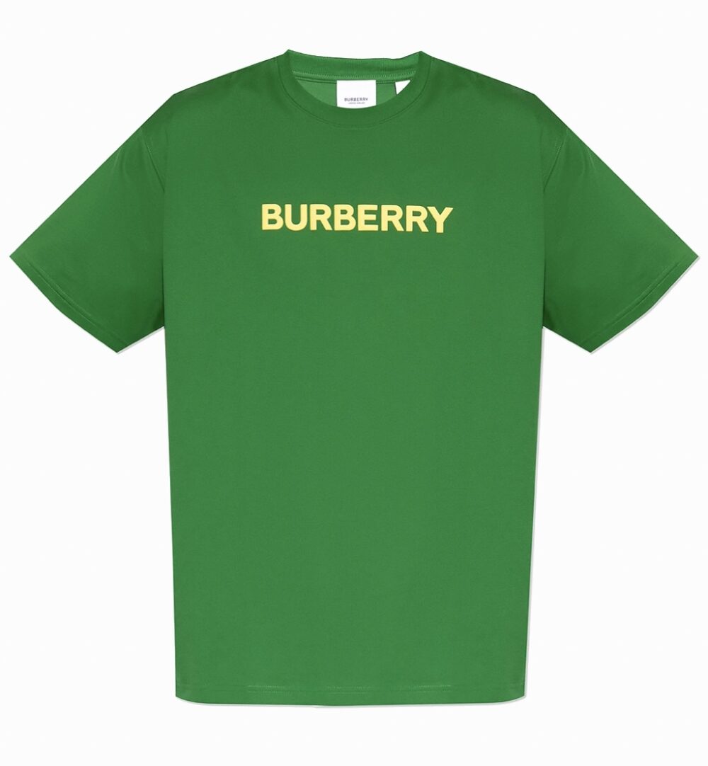 Футболка Burberry Letchford Logo Tee Зеленая M