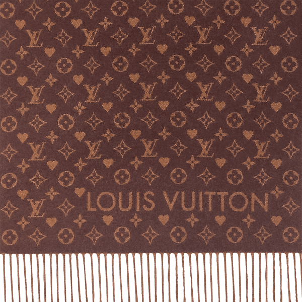 Шарф Louis Vuitton Game On Коричневый F