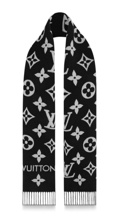 Шарф Louis Vuitton Lv Essential Черный F