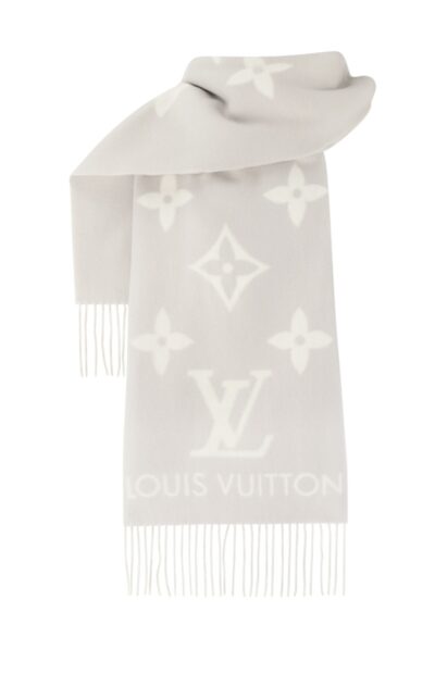 Шарф Louis Vuitton Reykjavik Светло серый F