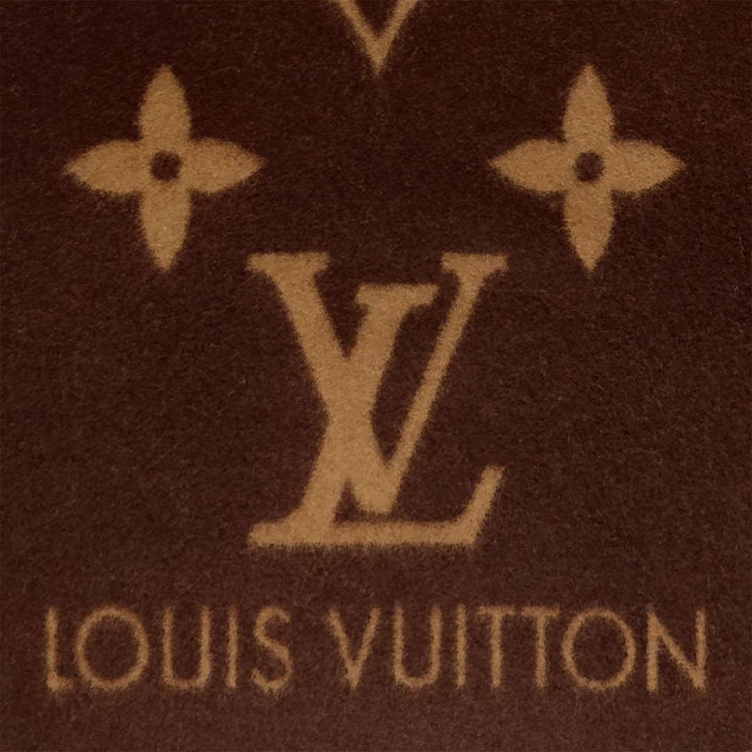Шарф Louis Vuitton Reykjavik Темно коричневый F