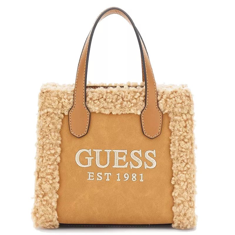 Silvana mini. Сумка guess Silvana Mini. Сумка guess светло коричневая. Сумка-шоппер Silvana логотип 4g.