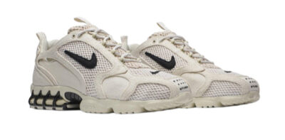 Кроссовки Nike Stussy X Air Zoom Spiridon Caged Белые F