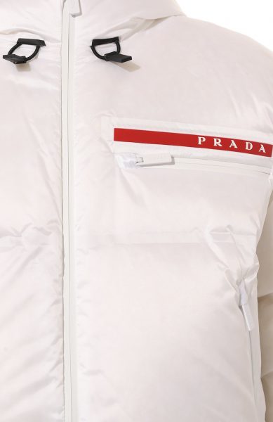 Куртка Prada Linea Rossa Белая F