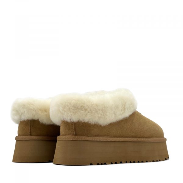 Слипоны Ugg Platform Slipper Коричневые F