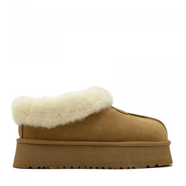 Слипоны Ugg Platform Slipper Коричневые F