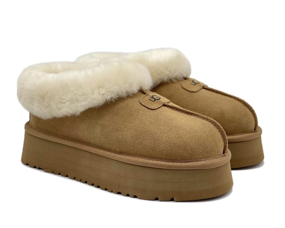 Слипоны Ugg Platform Slipper Коричневые F