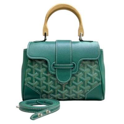 Сумка Goyard Saigon Souple Mini Зеленая N