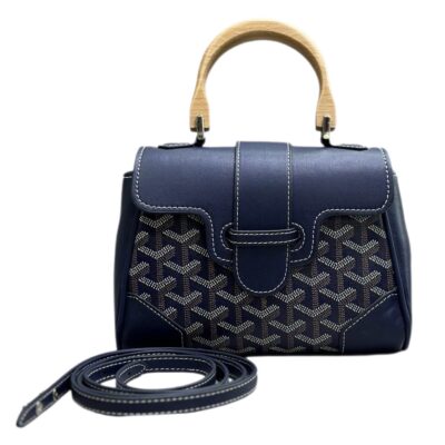 Сумка Goyard Saigon Souple Mini Синяя N