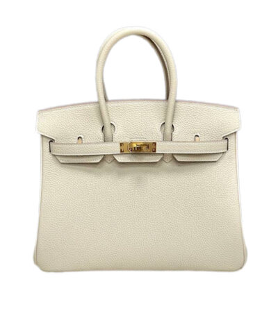 Сумка Hermes Birkin Trench Verso Togo Белая N